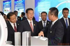 張高麗考察中國-東盟博覽會(huì)中鋁展廳